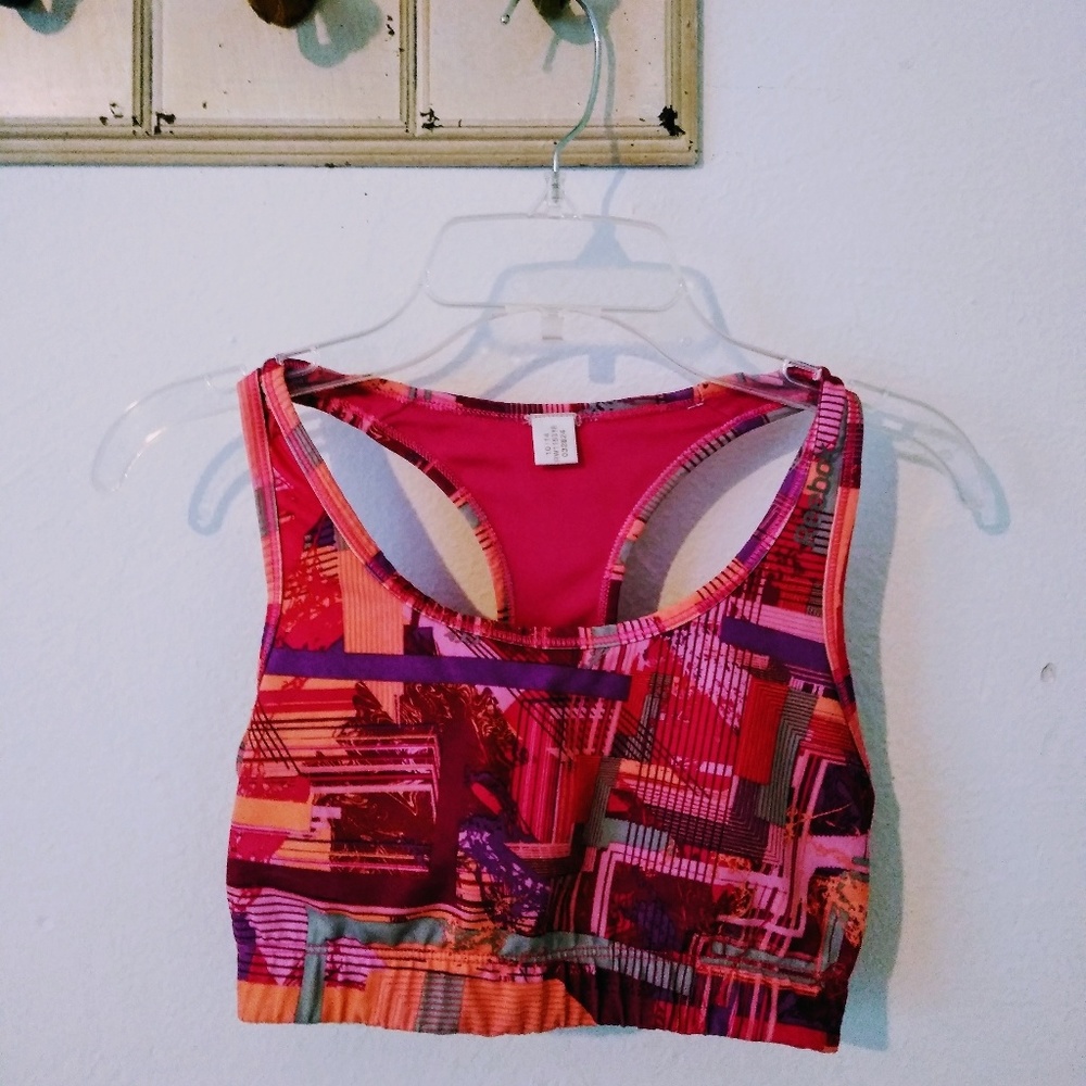 Reebok reversible xs sports bra